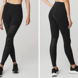 ALO high-waist moto leggings